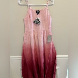 NWT Angie ombré maxi dress size M